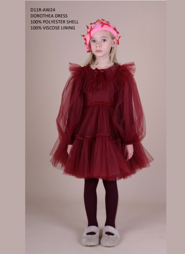 Raspberry Plum Dorothea Dress