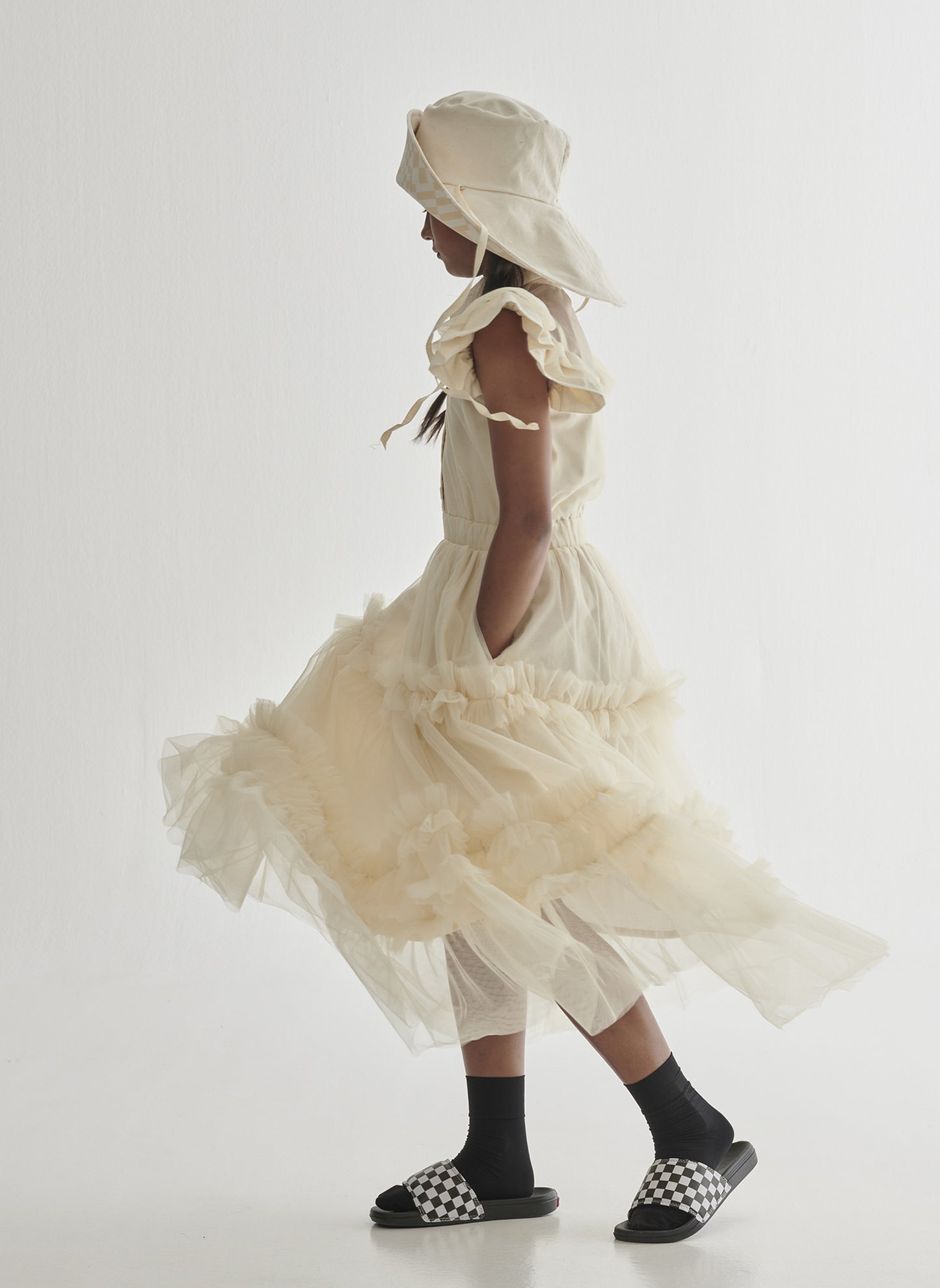 Little Creative Factory Wednesday Tulle Long Dress