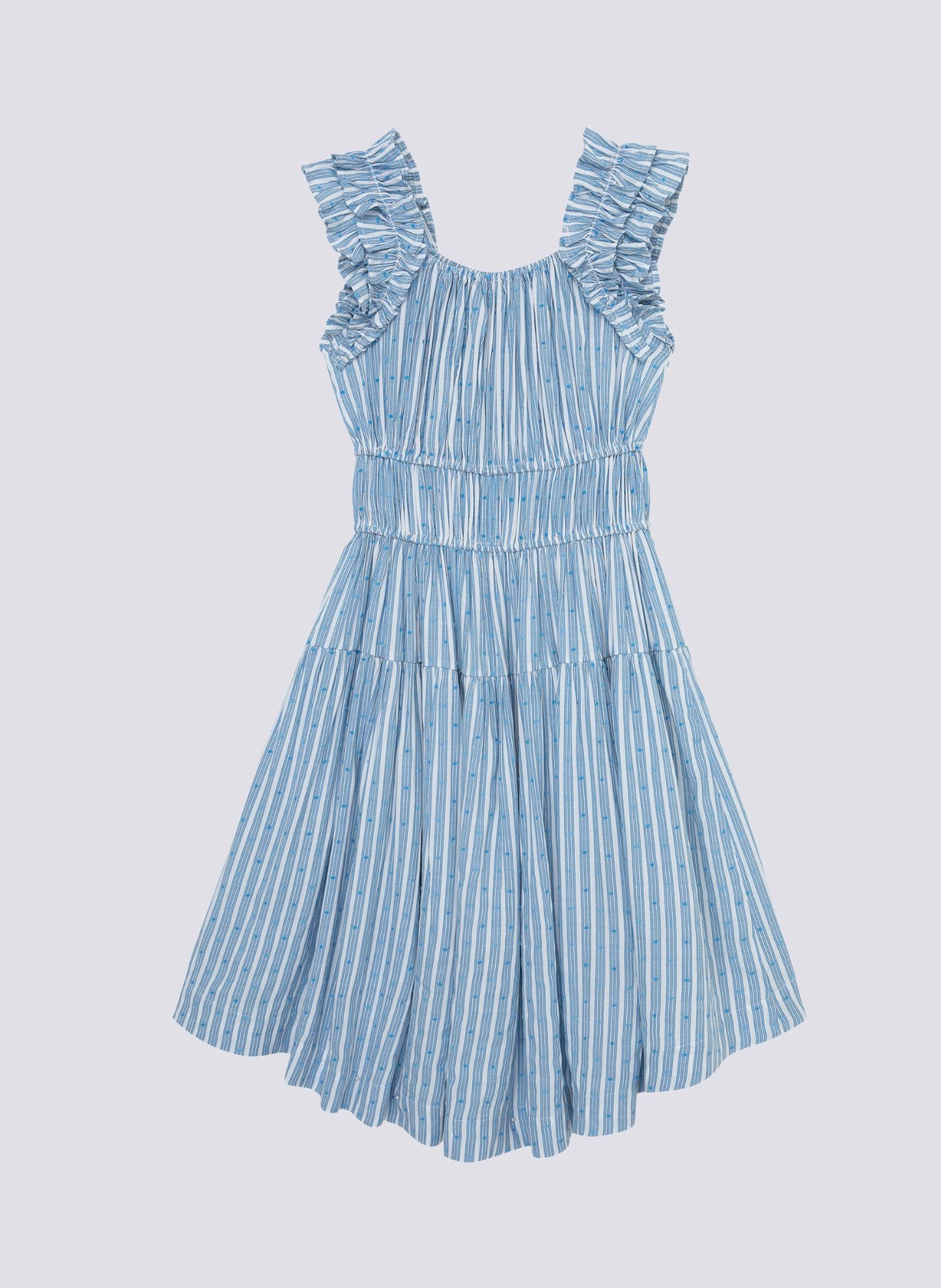 Habitual Kids Ruffle Smocked High-Low Dress