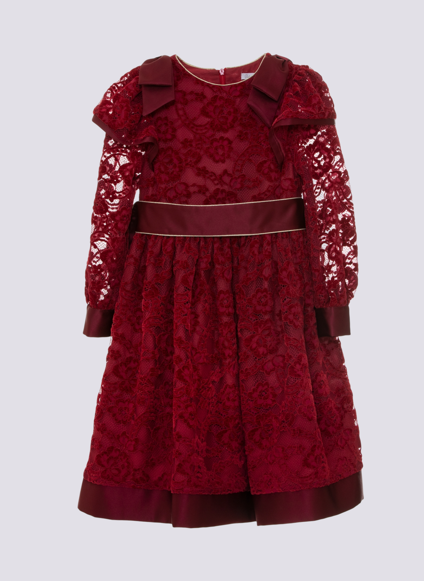 Patachou Red Lace Dress