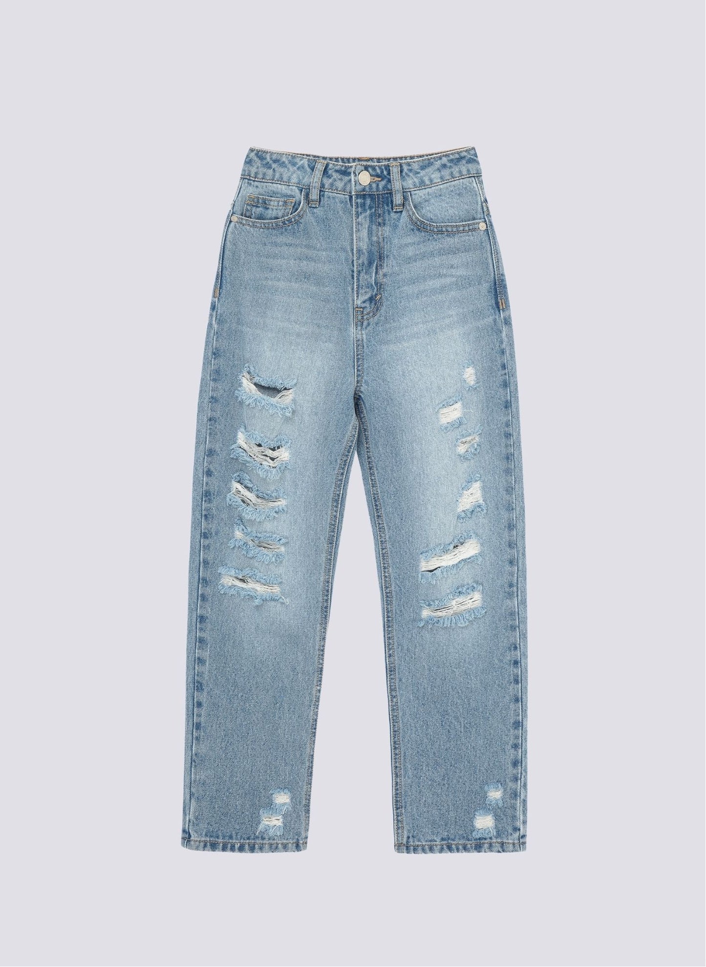 Habitual Kids High Rise Straight Leg Jeans