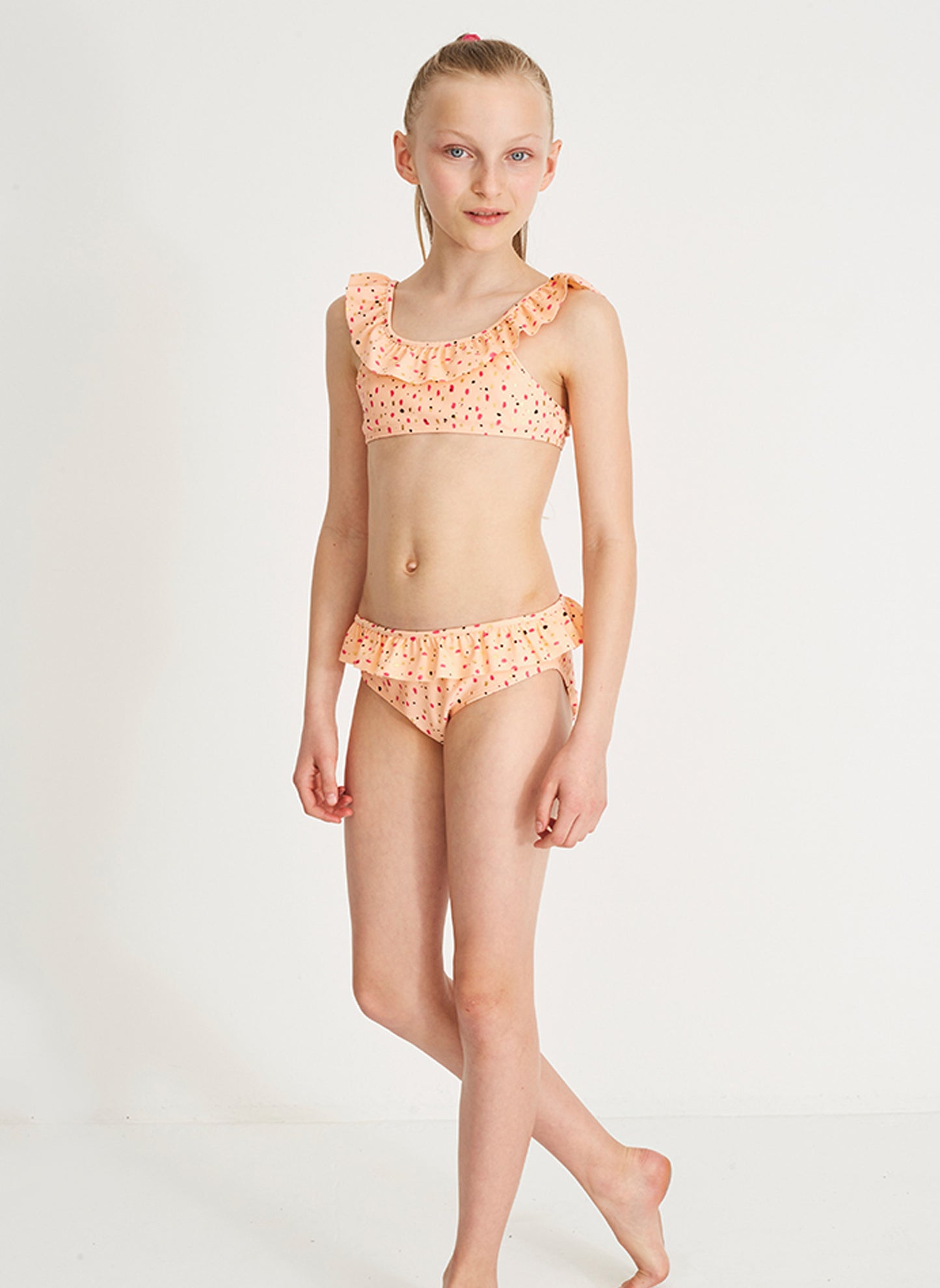 Soft Gallery Alicia Bikini in Peach Parfait