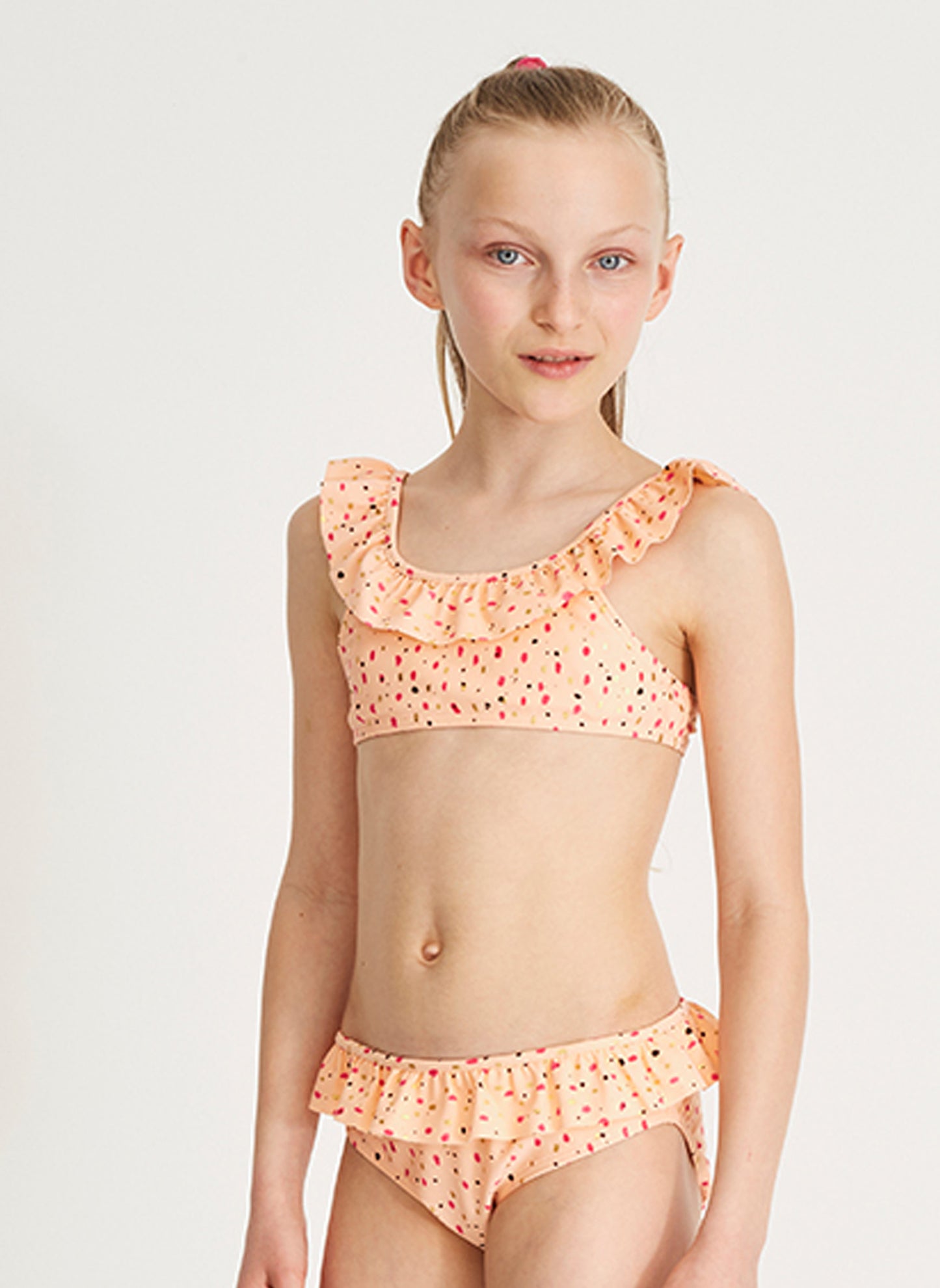 Soft Gallery Alicia Bikini in Peach Parfait