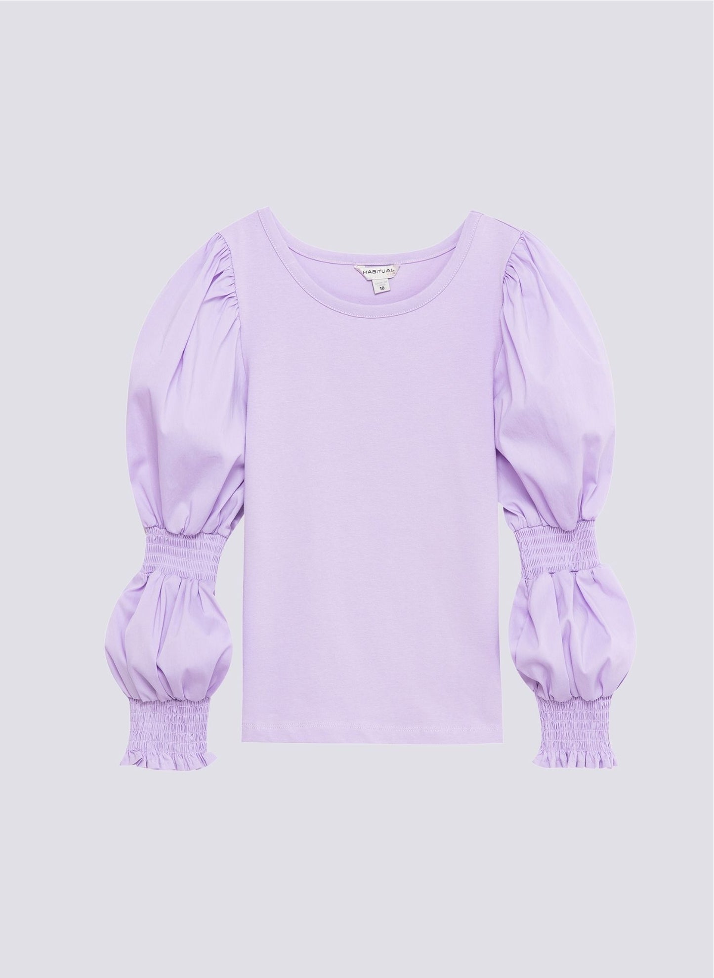 Habitual Kids Puff Sleeve Knit Top