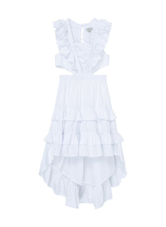 Habitual Kids High Low Ruffle Maxi Dress