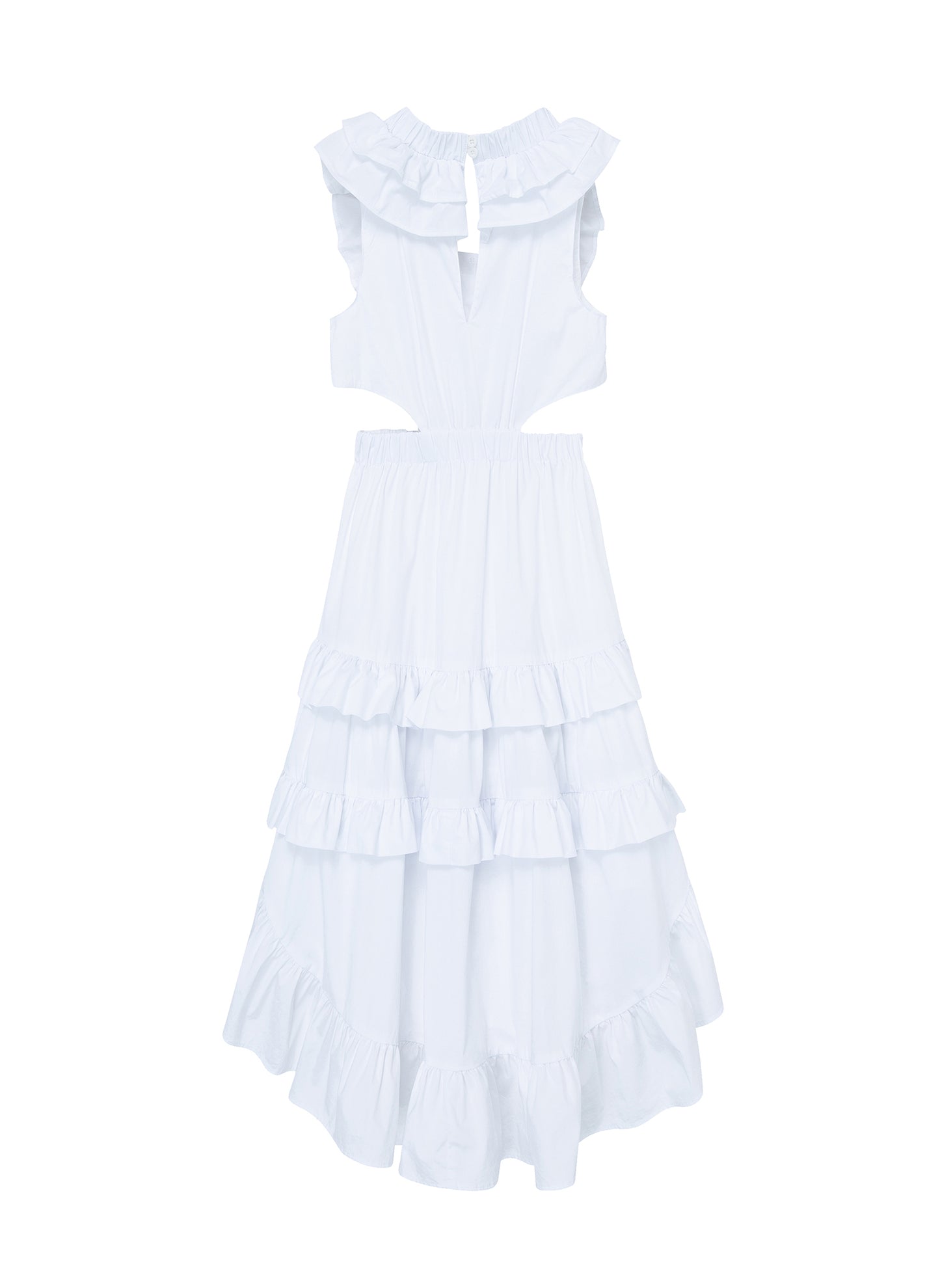 Habitual Kids High Low Ruffle Maxi Dress