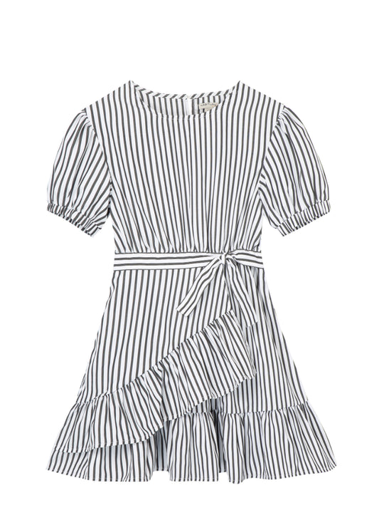 Habitual Kids Mock Wrap Dress