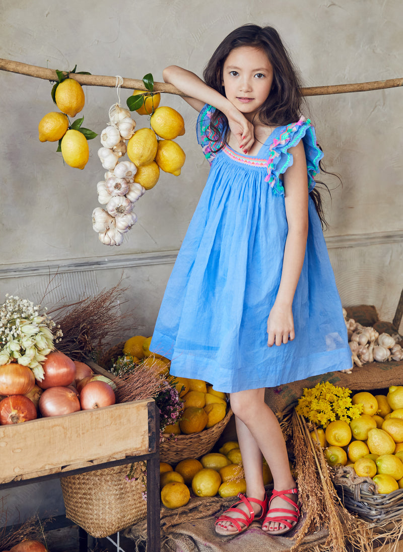 Nellystella Chloe Dress in Royal Blue – Hello Alyss - Designer Children ...