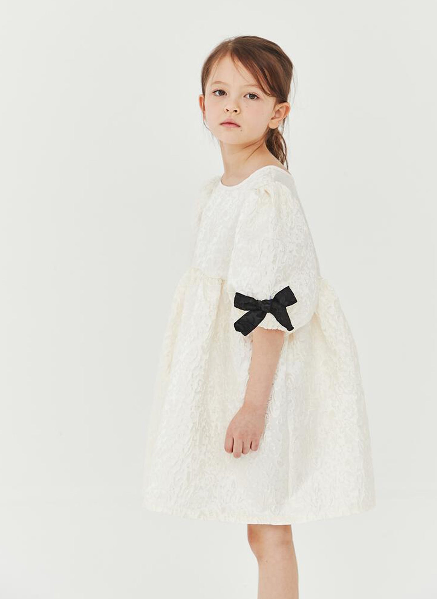 Petite Hailey Balloon Bow Dress