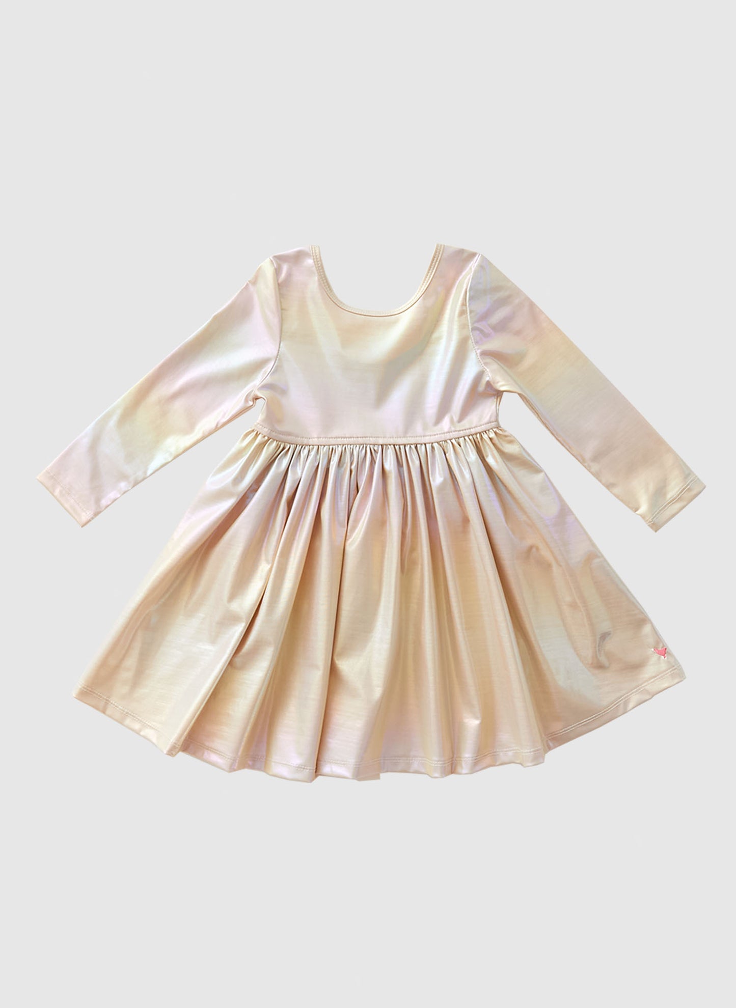 Pink Chicken Liza Lamé Dress