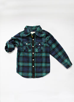 Vierra Rose Lenox Pocket Shirt in Green Plaid – Hello Alyss - Designer ...